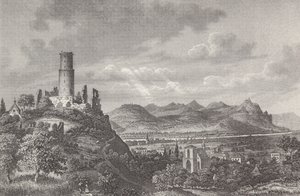 Godesberg by Pierre Joseph Redouté